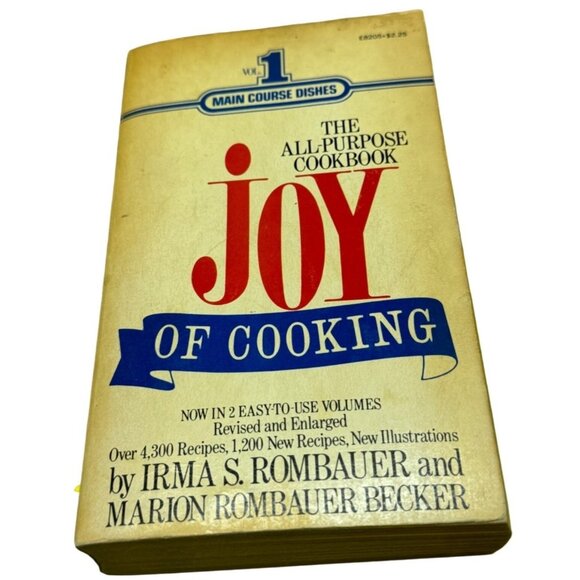 Joy of Cooking book paperback 1964 english Bobbs-Merrill 629pgs Rombauer READ - Picture 1 of 6